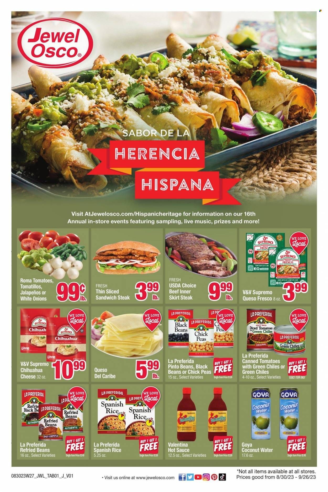 Jewel Osco (IL) Weekly Ad Flyer Specials August 30 to September 26, 2023
