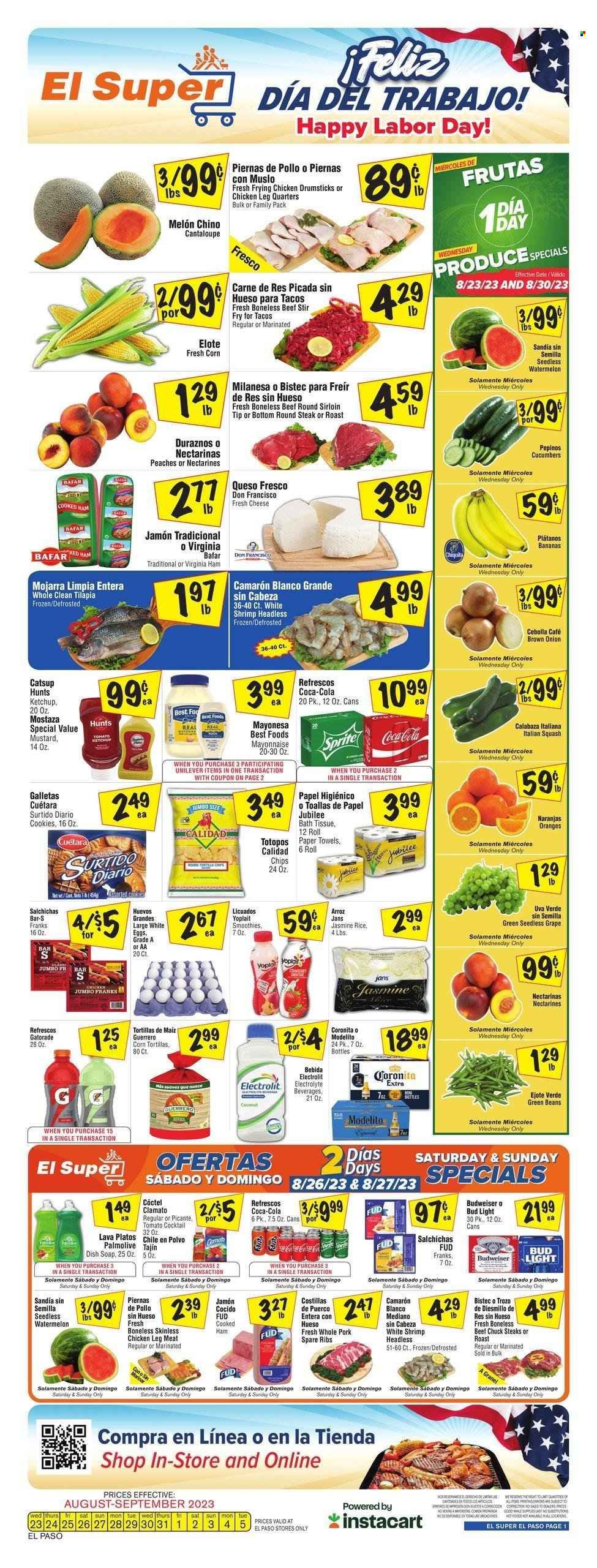 El Super (TX) Weekly Ad Flyer Specials August 30 to September 5, 2023
