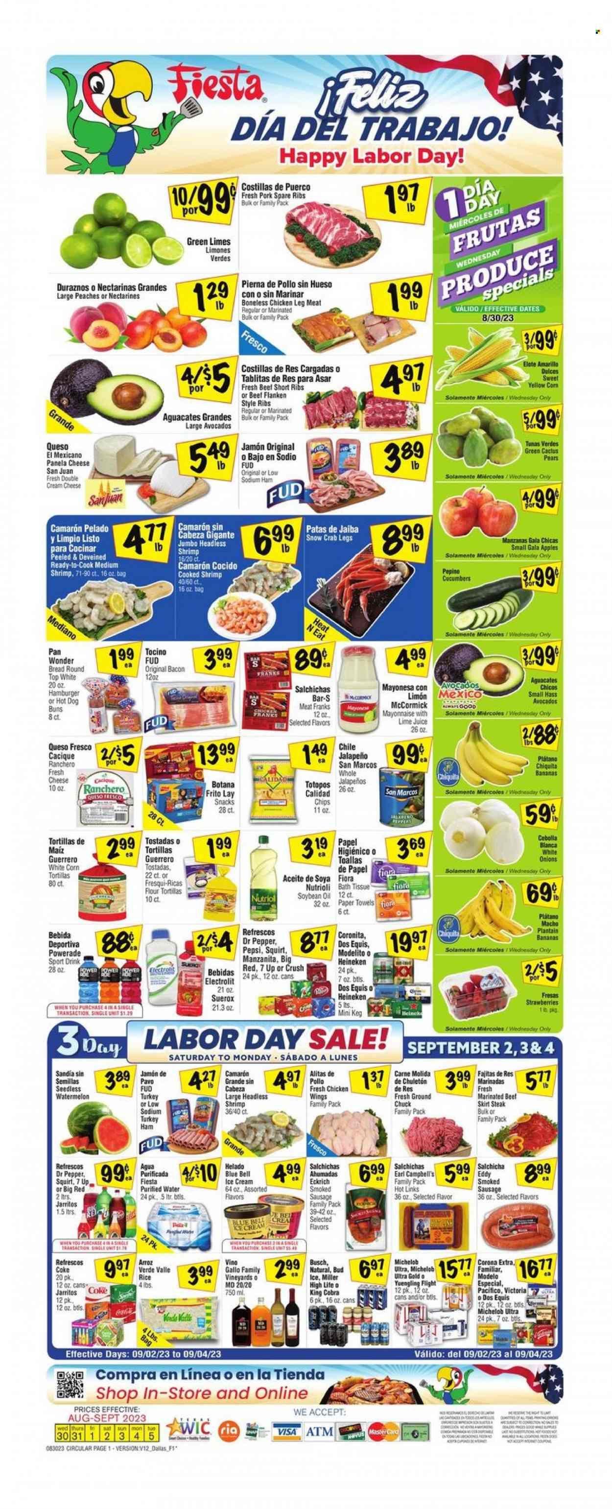 Fiesta Mart (TX) Weekly Ad Flyer Specials August 30 to September 5, 2023