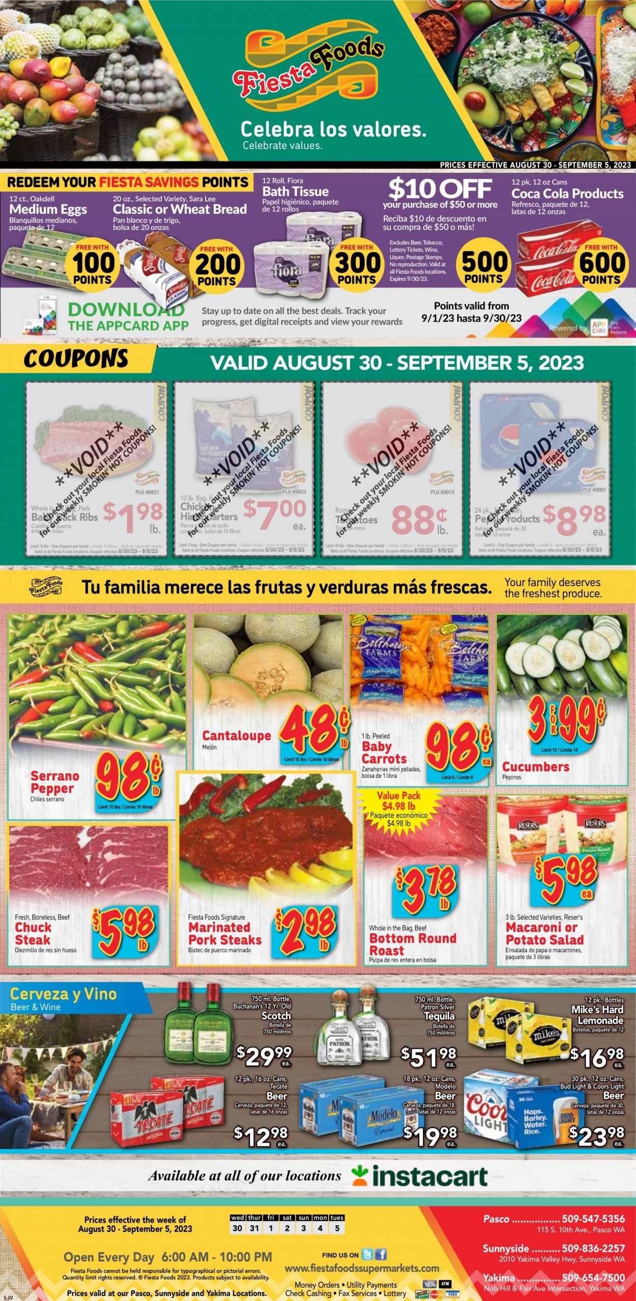 Fiesta Foods SuperMarkets (WA) Weekly Ad Flyer Specials August 30 to September 5, 2023