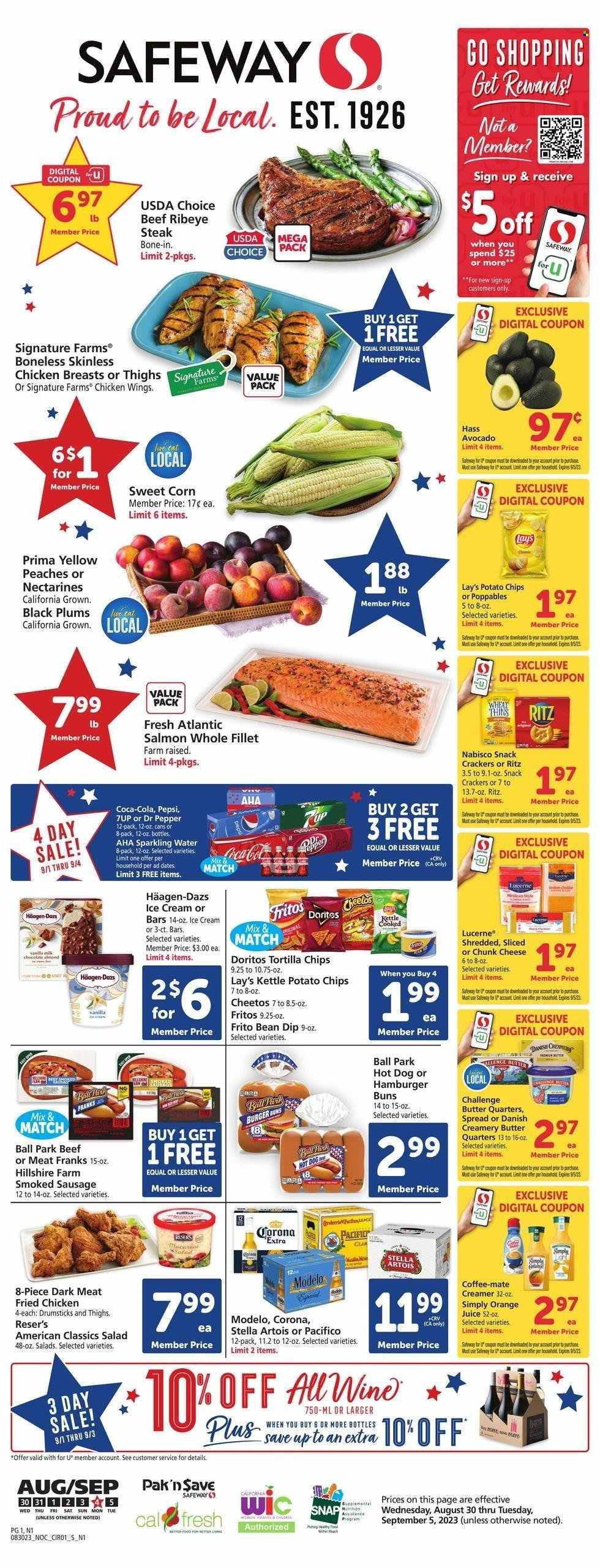 Safeway (CA) Weekly Ad Flyer Specials August 30 to September 5, 2023