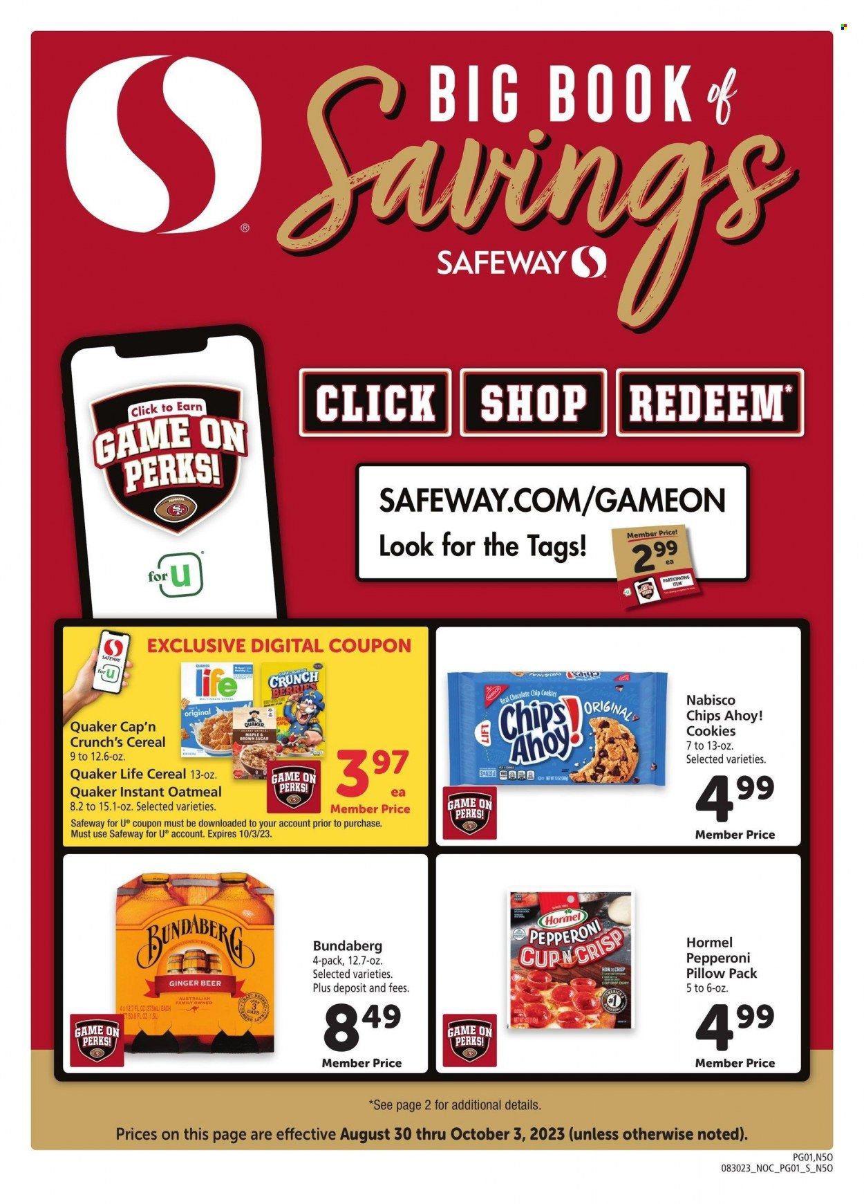 Safeway (HI) Weekly Ad Flyer Specials August 30 to October 3, 2023