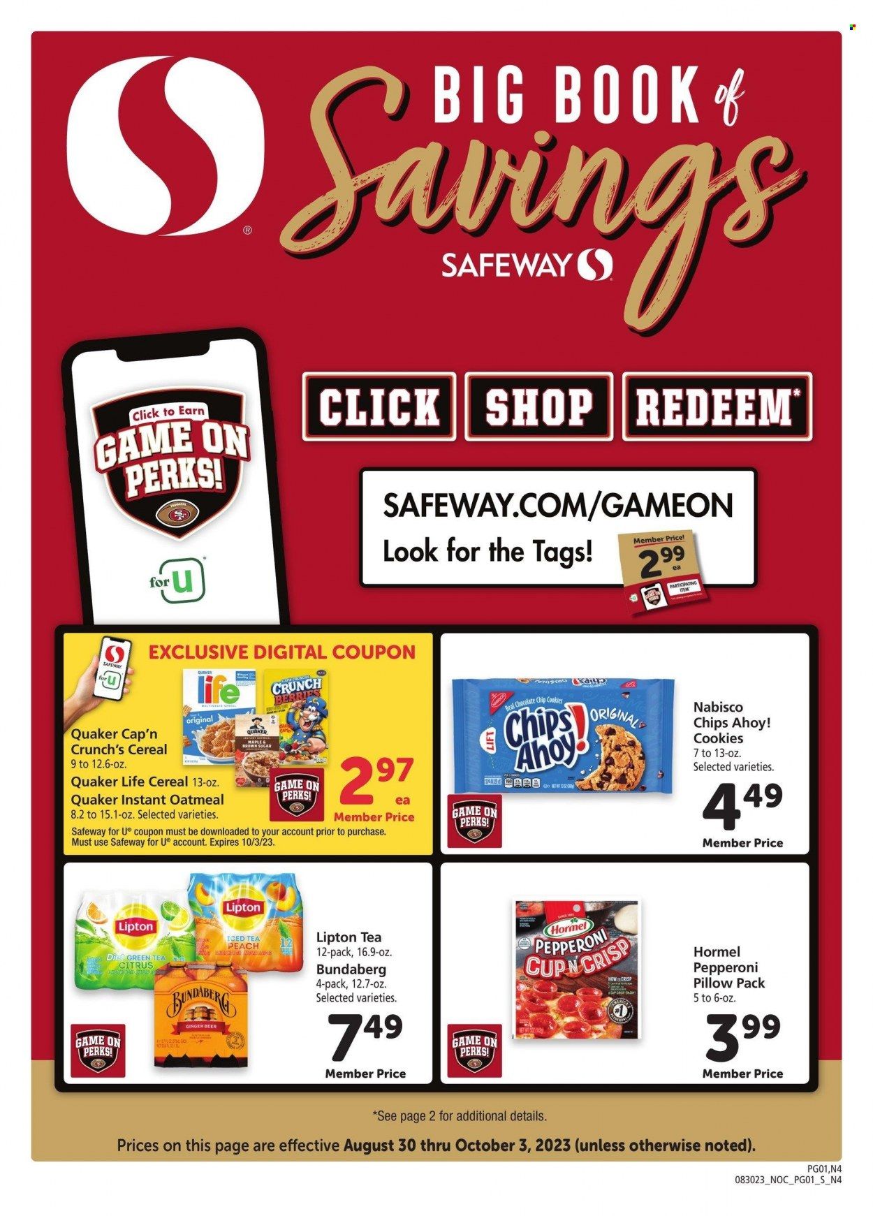 Safeway (NV) Weekly Ad Flyer Specials August 30 to October 3, 2023