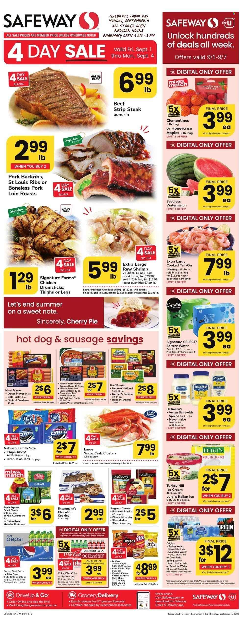 Safeway (DC, MD) Weekly Ad Flyer Specials September 1 to September 7, 2023