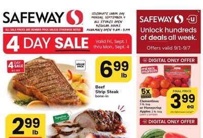Safeway (DE) Weekly Ad Flyer Specials September 1 to September 7, 2023