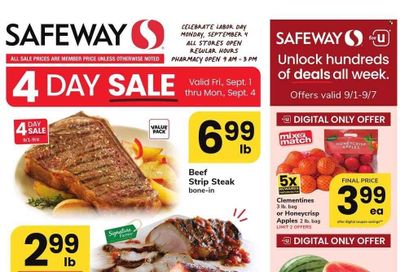Safeway (MD) Weekly Ad Flyer Specials September 1 to September 7, 2023