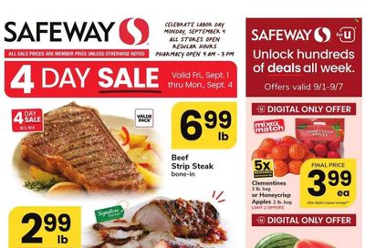 Safeway (MD) Weekly Ad Flyer Specials September 1 to September 7, 2023