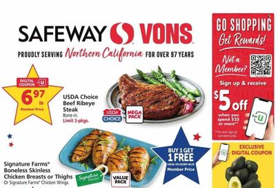 Vons (CA) Weekly Ad Flyer Specials August 30 to September 5, 2023