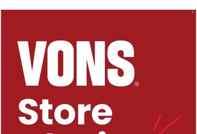 Vons (CA) Weekly Ad Flyer Specials August 30 to September 5, 2023