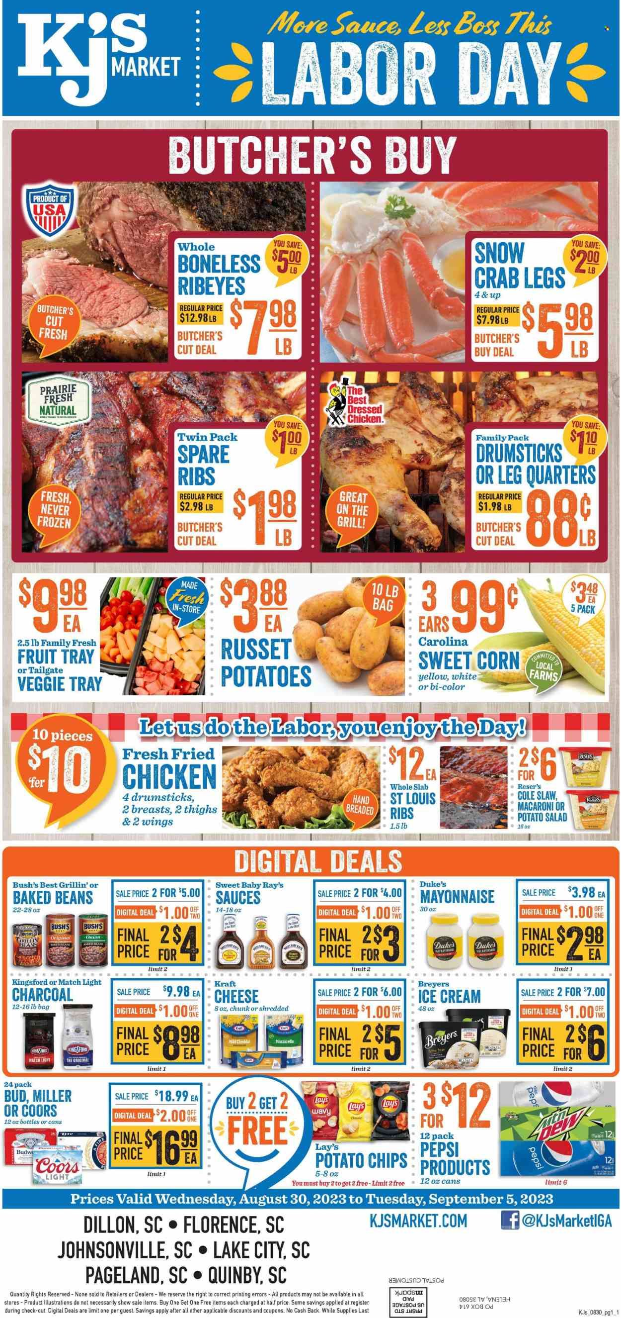 KJ´s Market (GA, SC) Weekly Ad Flyer Specials August 30 to September 5, 2023