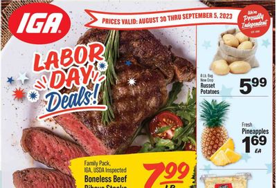 IGA (KY) Weekly Ad Flyer Specials August 30 to September 5, 2023