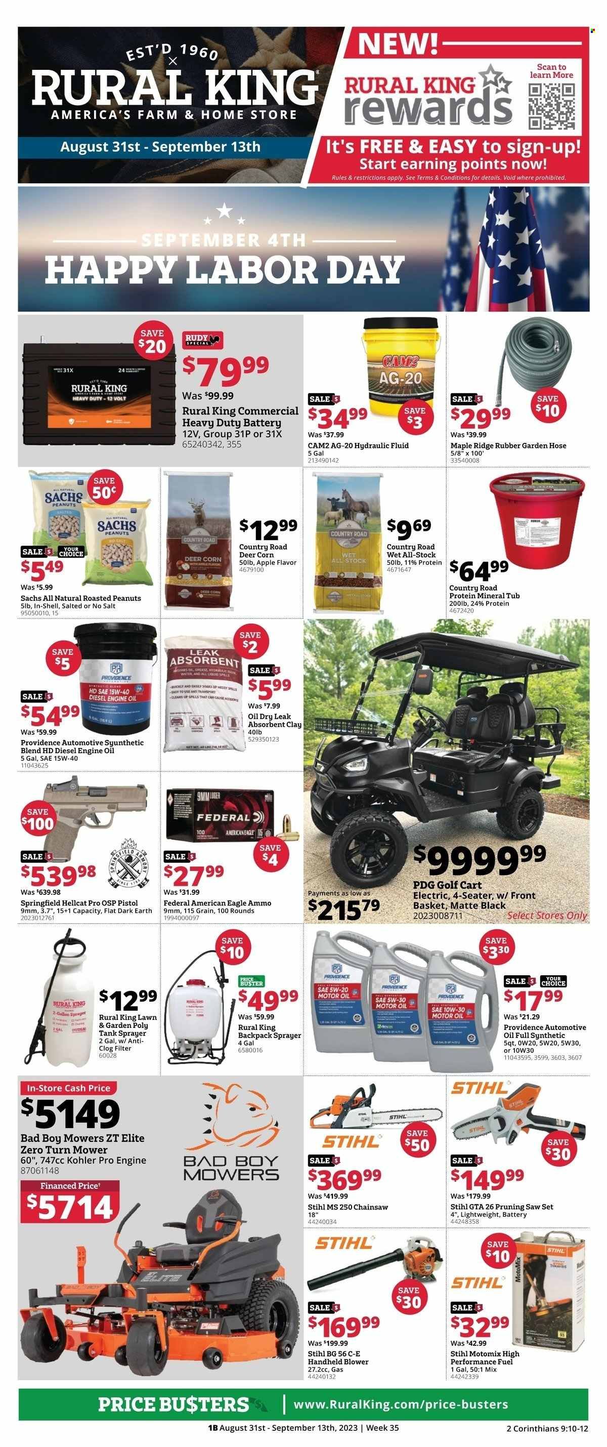 Rural King (AL, FL) Weekly Ad Flyer Specials August 31 to September 13, 2023