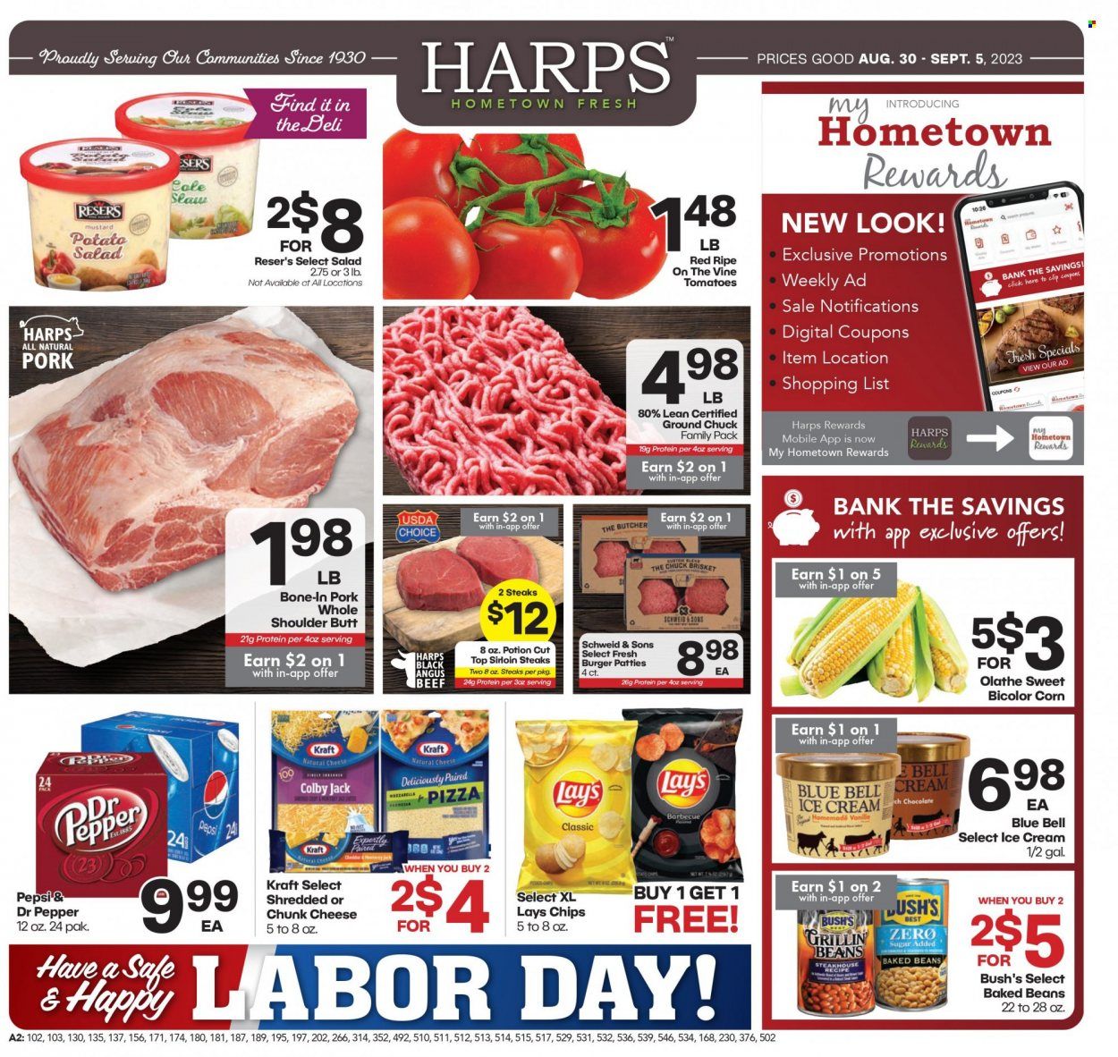 Harps Hometown Fresh (AR, KS, MO, OK) Weekly Ad Flyer Specials August 30 to September 5, 2023
