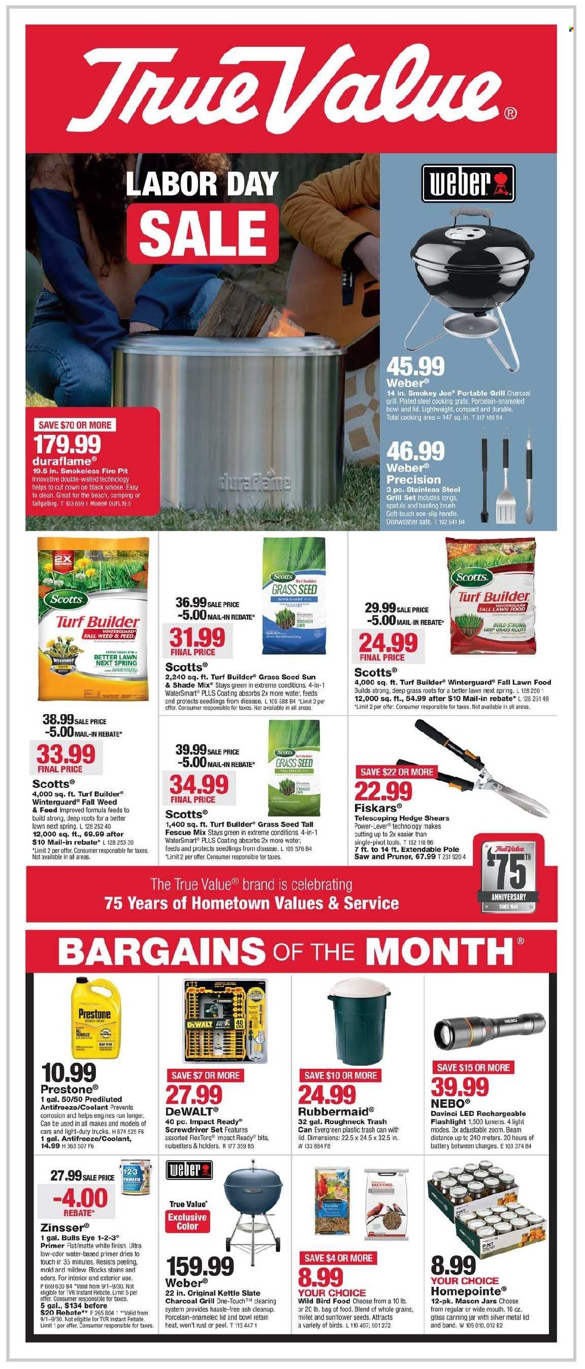True Value Weekly Ad Flyer Specials August 28 to October 1, 2023