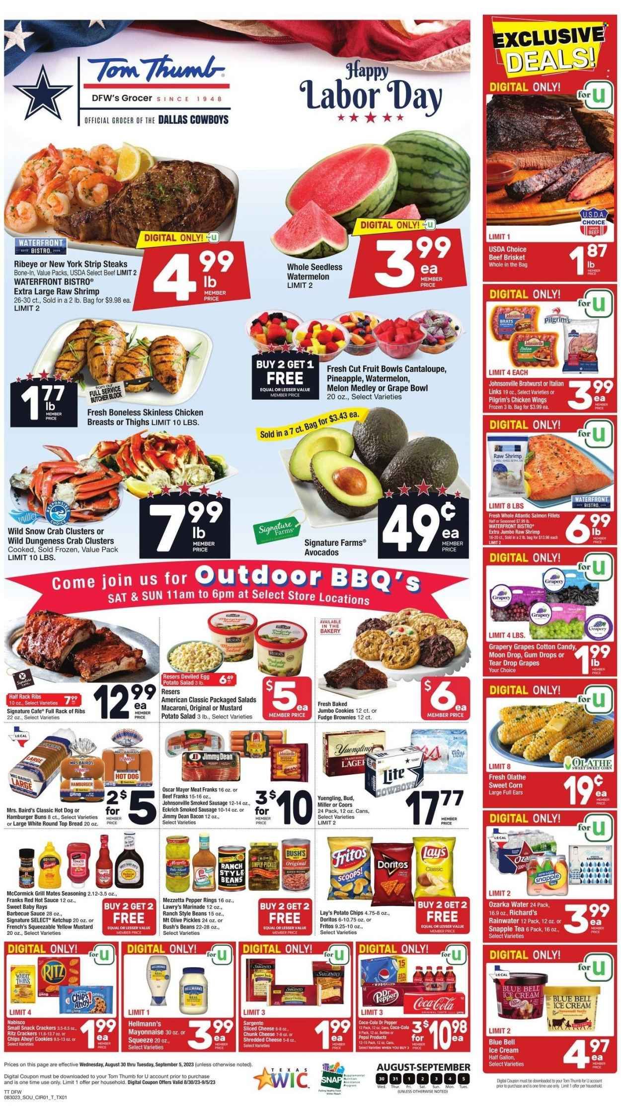 Tom Thumb (TX) Weekly Ad Flyer Specials August 30 to September 5, 2023