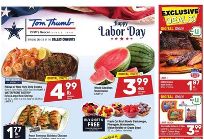 Tom Thumb (TX) Weekly Ad Flyer Specials August 30 to September 5, 2023