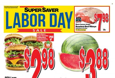 Super Saver Weekly Ad Flyer Specials August 30 to September 5, 2023