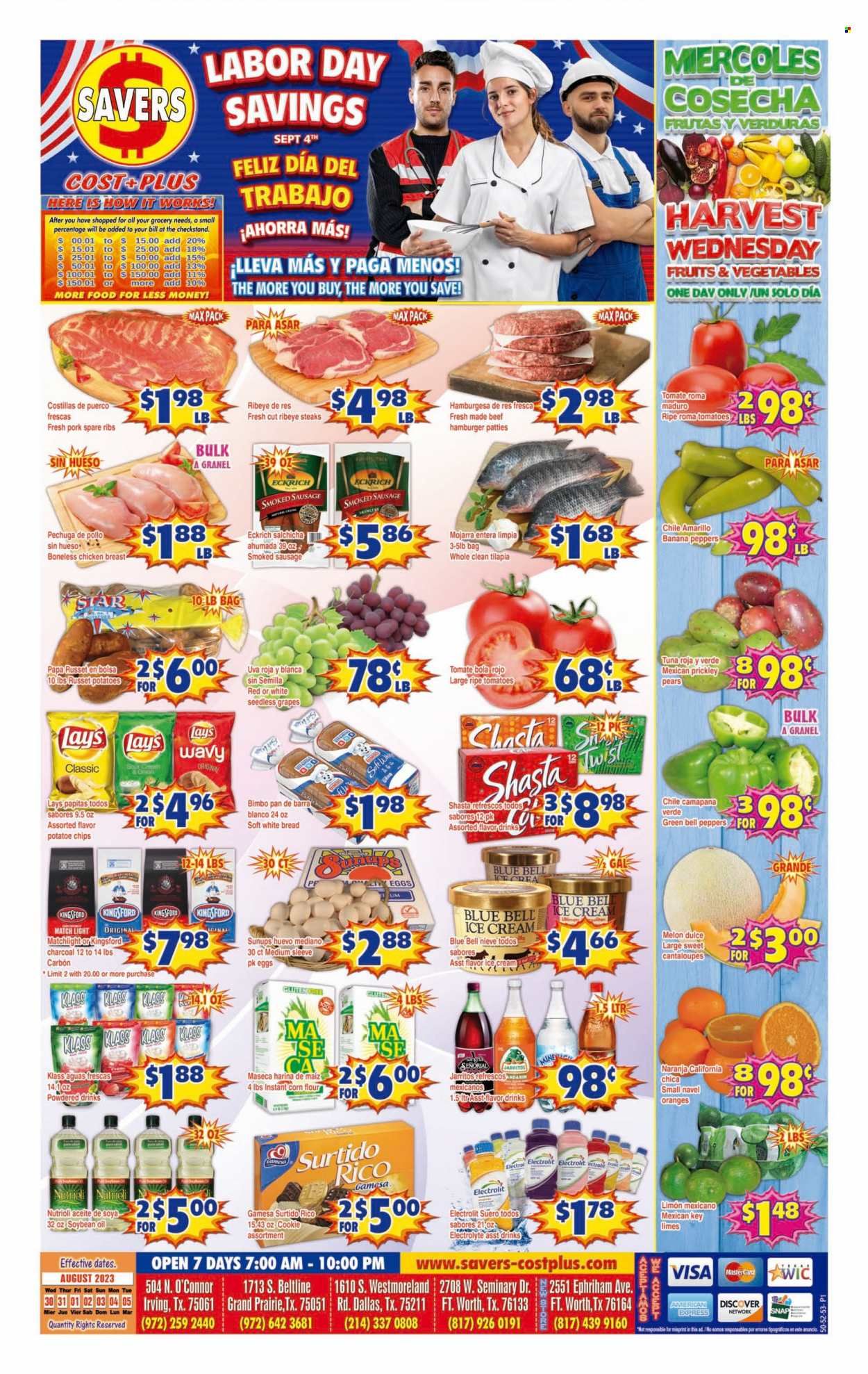 Savers Cost Plus (TX) Weekly Ad Flyer Specials August 30 to September 5, 2023