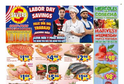 Savers Cost Plus (TX) Weekly Ad Flyer Specials August 30 to September 5, 2023
