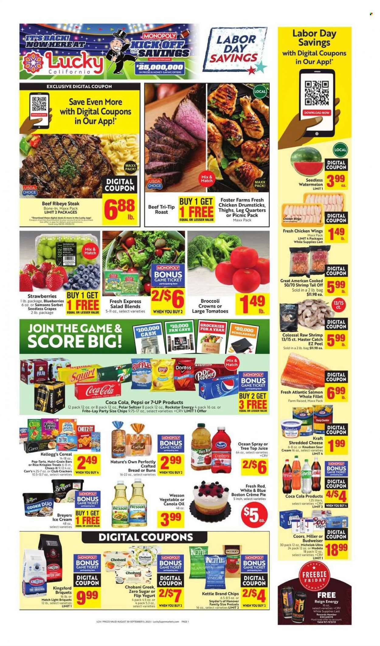 Lucky California Weekly Ad Flyer Specials August 30 to September 5, 2023