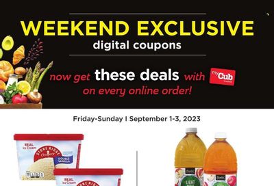 Cub Foods (MN) Weekly Ad Flyer Specials September 1 to September 3, 2023