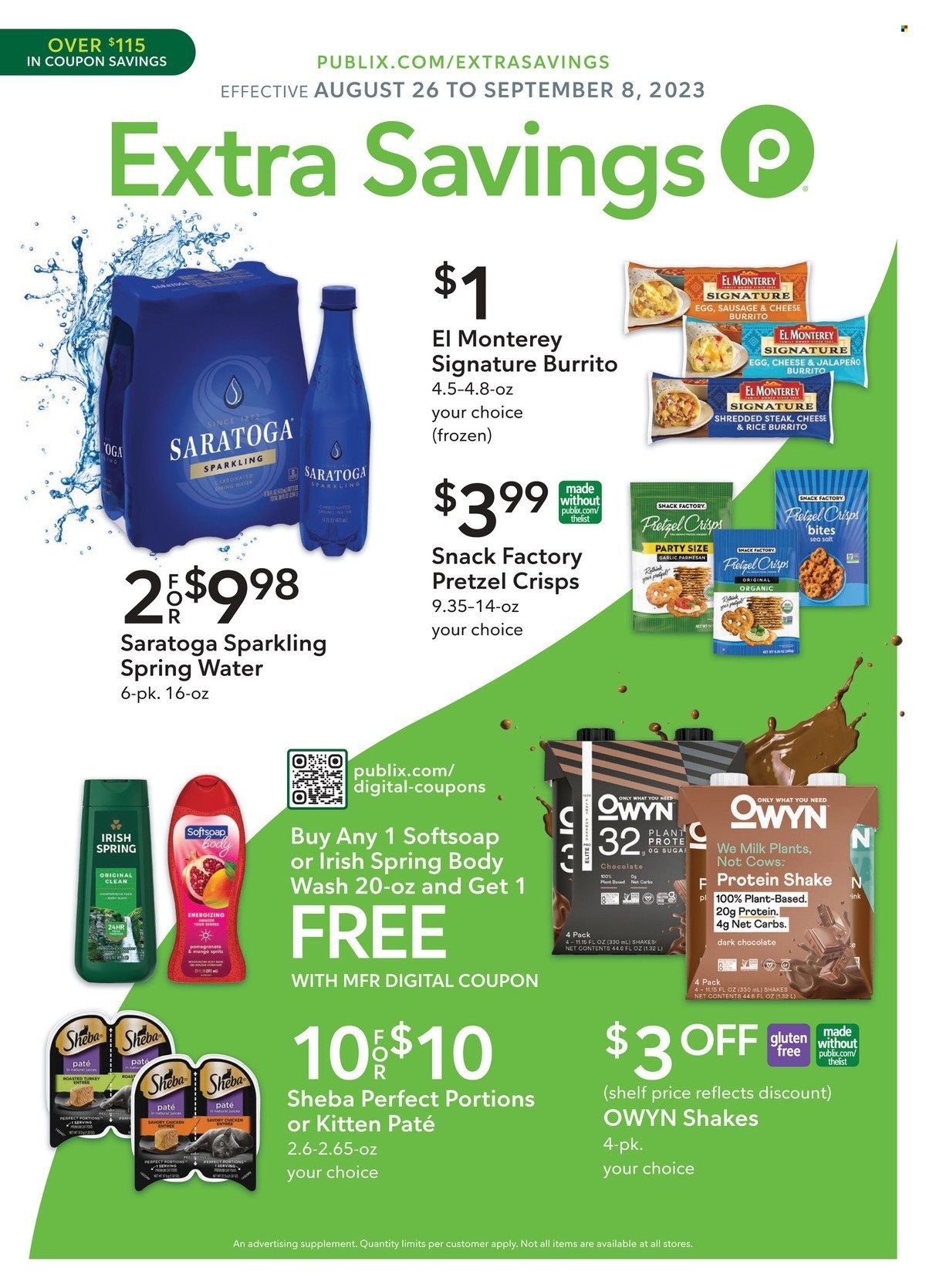 Publix (AL, FL, GA, NC, SC, TN) Weekly Ad Flyer Specials August 26 to September 8, 2023