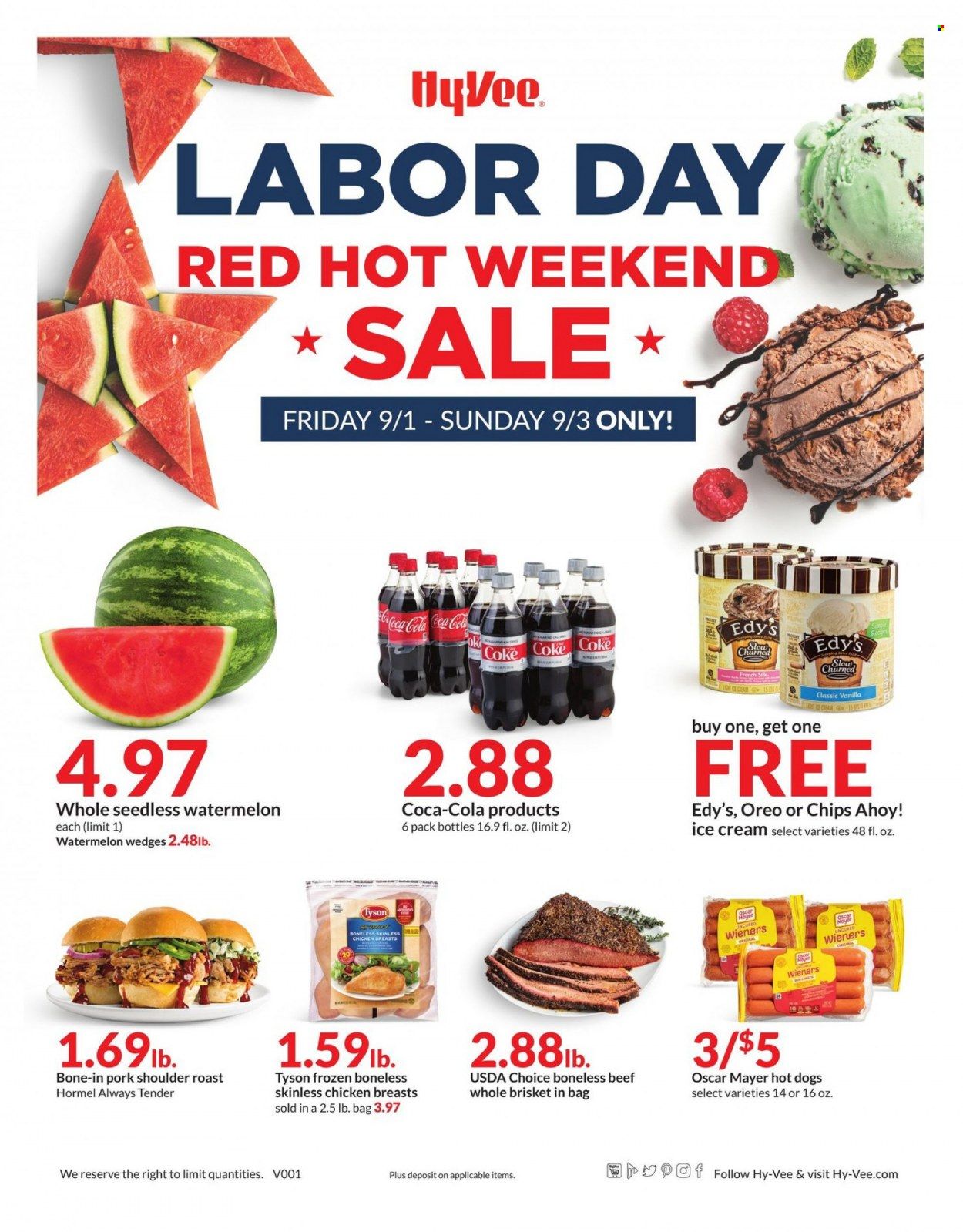 Hy-Vee (IA, IL, MN, MO, SD) Weekly Ad Flyer Specials September 1 to September 3, 2023
