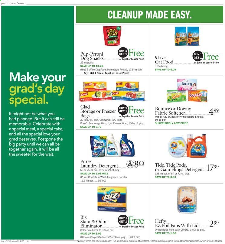 Publix Weekly Ad & Flyer May 14 to 20