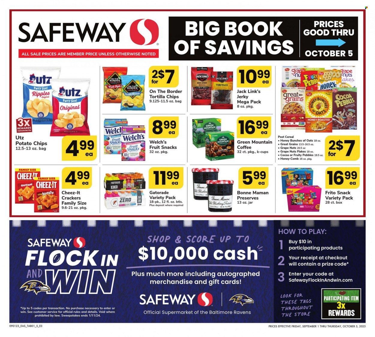 Safeway (DE) Weekly Ad Flyer Specials September 1 to October 5, 2023