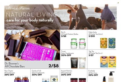 Bristol Farms (CA) Weekly Ad Flyer Specials August 30 to September 26, 2023