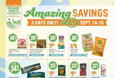 Natural Grocers Weekly Ad Flyer Specials September 14 to September 16, 2023