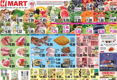 Hmart Weekly Ad Flyer Specials September 1 to September 7, 2023