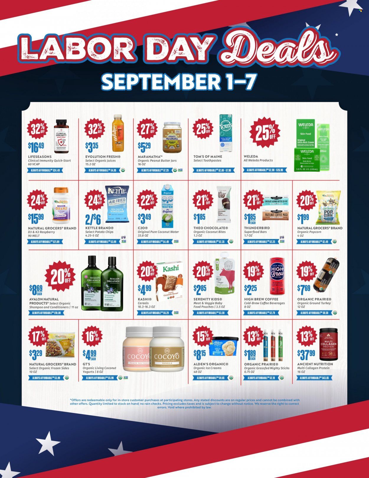 Natural Grocers Weekly Ad Flyer Specials September 1 to September 7, 2023