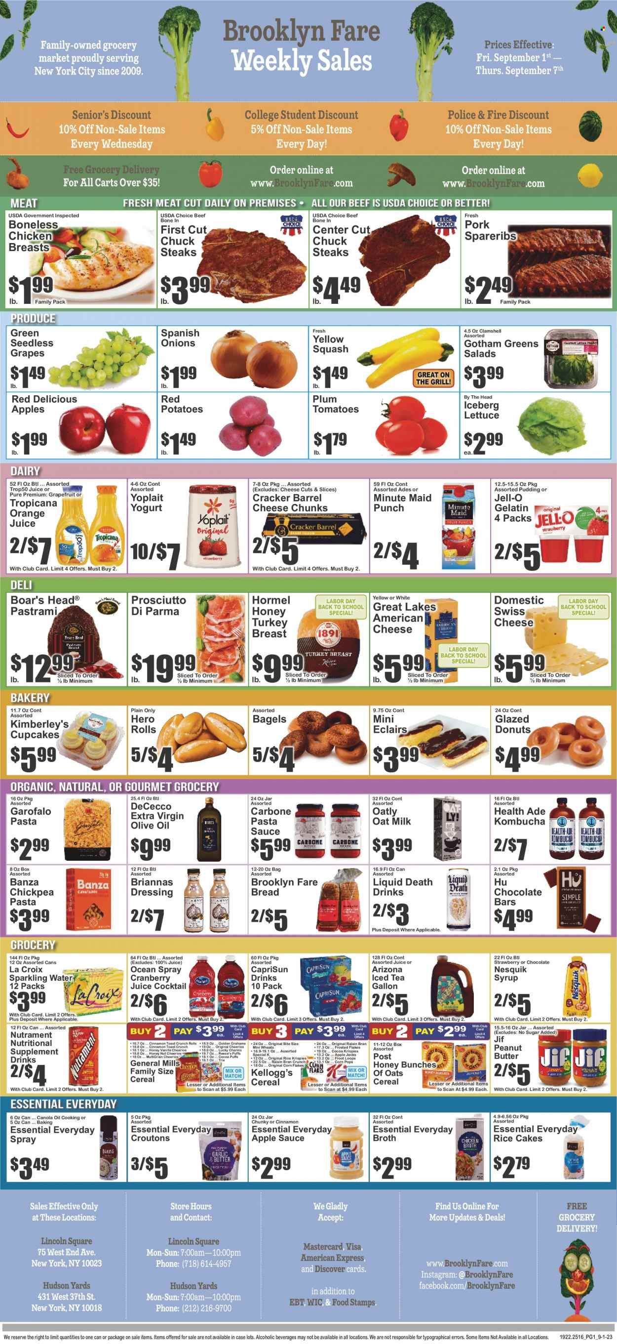 Brooklyn Fare (NY) Weekly Ad Flyer Specials September 1 to September 7, 2023