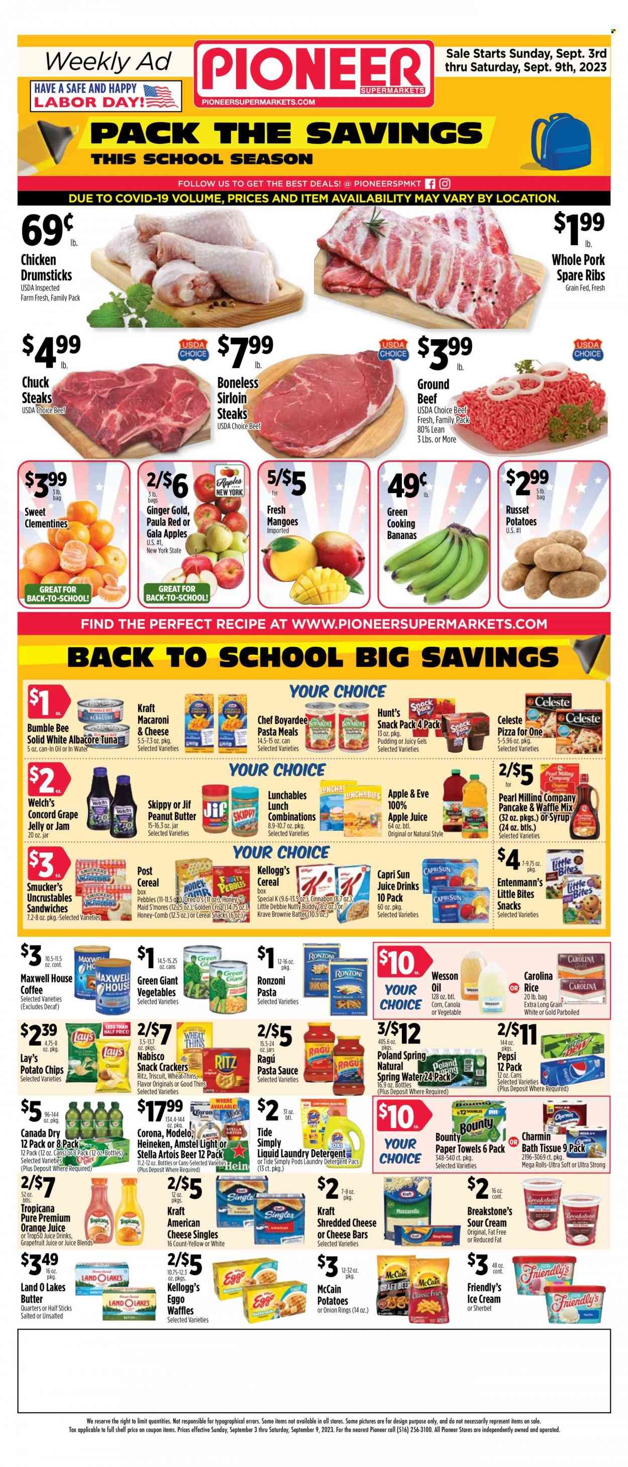Pioneer Supermarkets (NJ, NY) Weekly Ad Flyer Specials September 3 to September 9, 2023