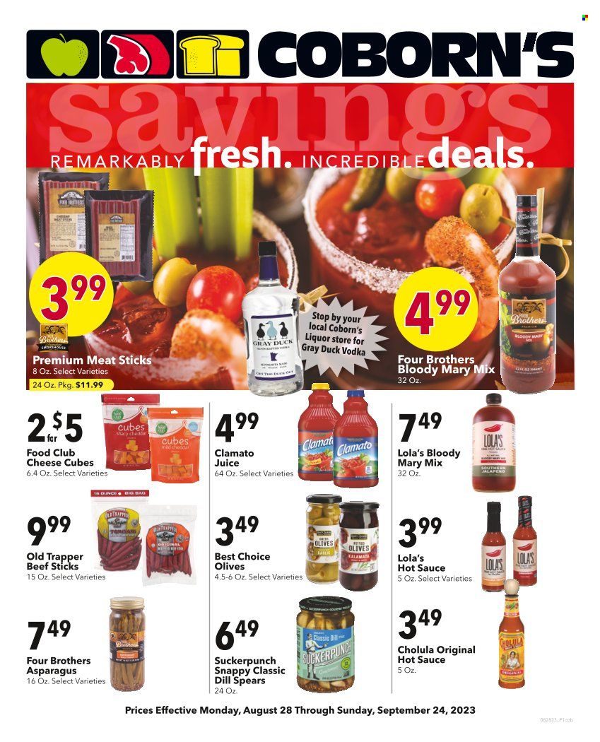 Coborn's (MN, SD) Weekly Ad Flyer Specials August 29 to September 25, 2023
