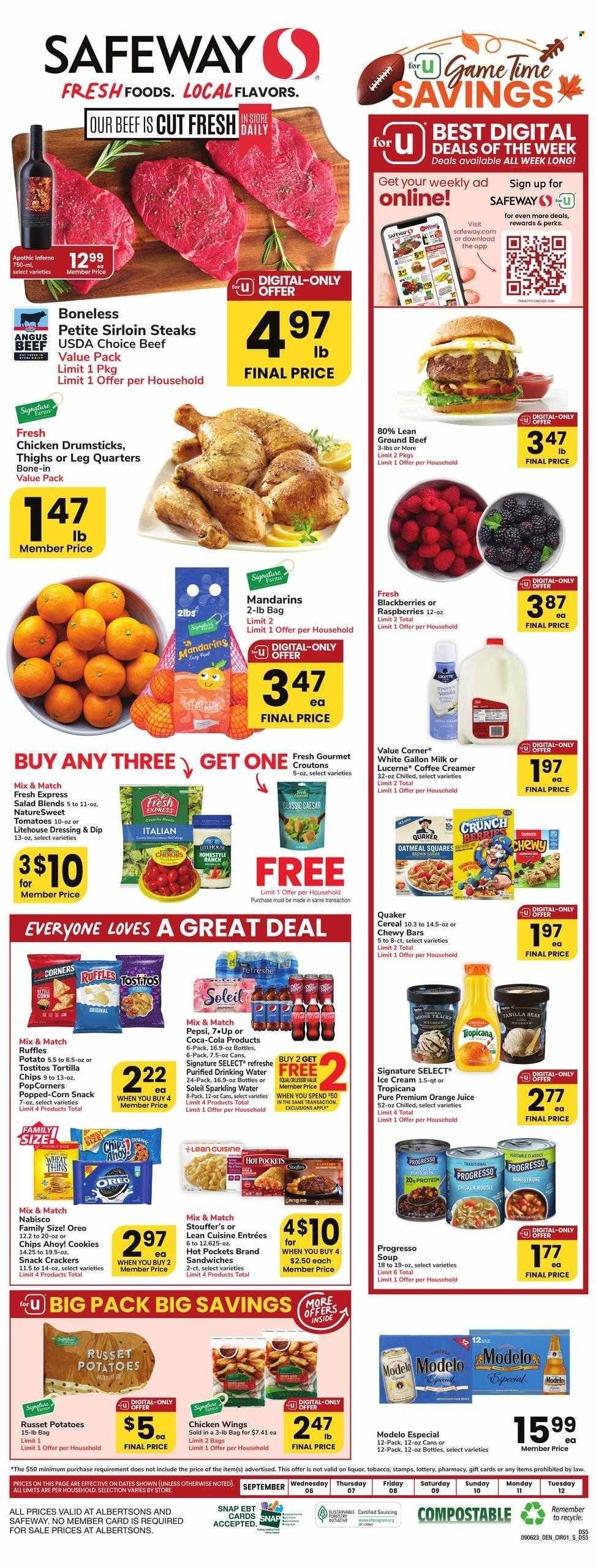 Safeway (SD) Weekly Ad Flyer Specials September 6 to September 12, 2023
