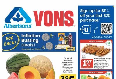 Vons (CA) Weekly Ad Flyer Specials September 6 to September 12, 2023