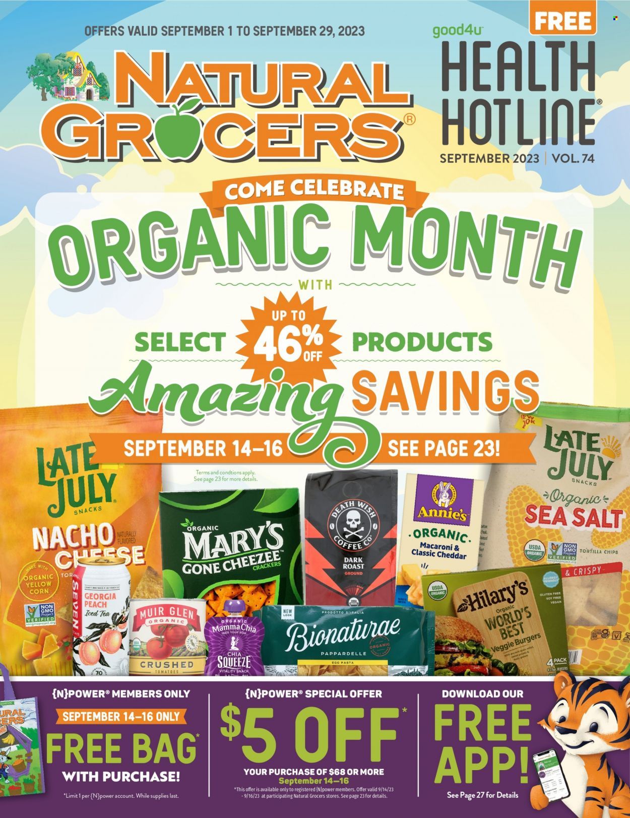 Natural Grocers Weekly Ad Flyer Specials September 1 to September 29, 2023