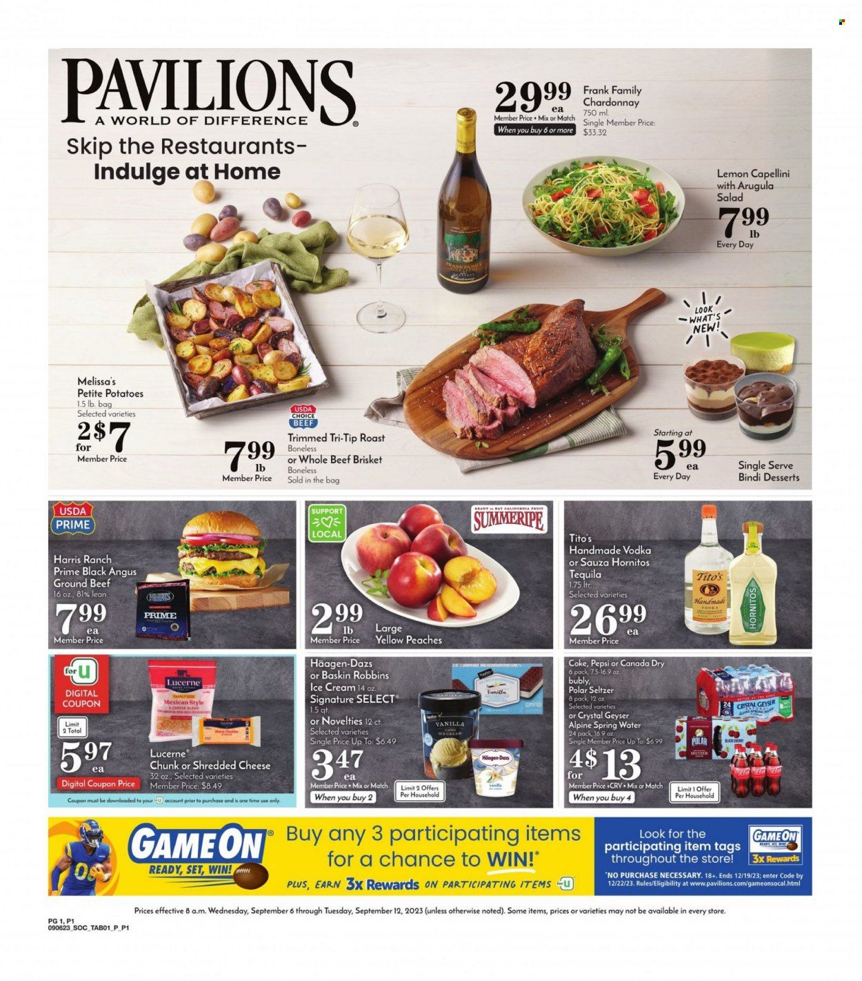 Pavilions (CA) Weekly Ad Flyer Specials September 6 to September 12, 2023
