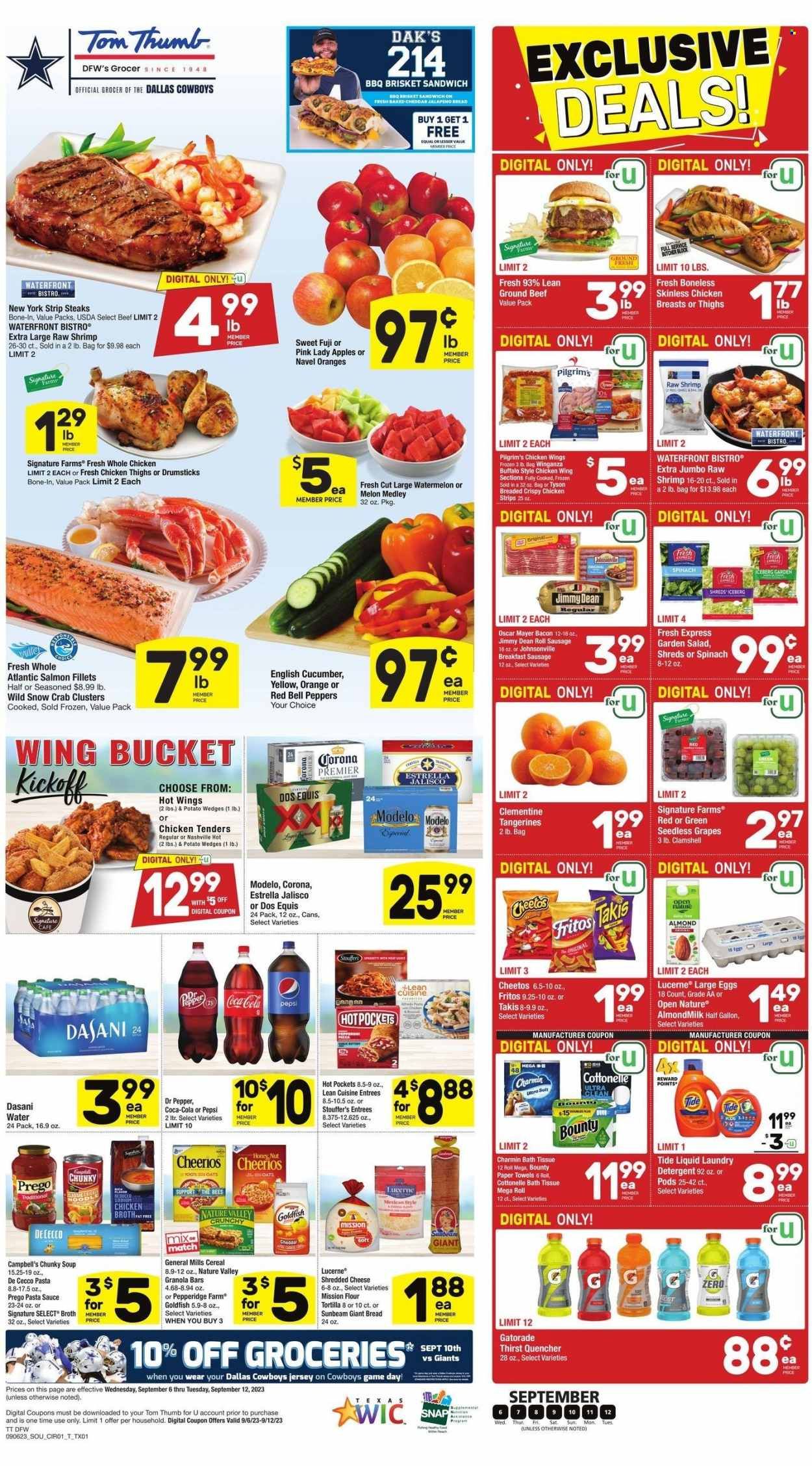 Tom Thumb (TX) Weekly Ad Flyer Specials September 6 to September 12, 2023