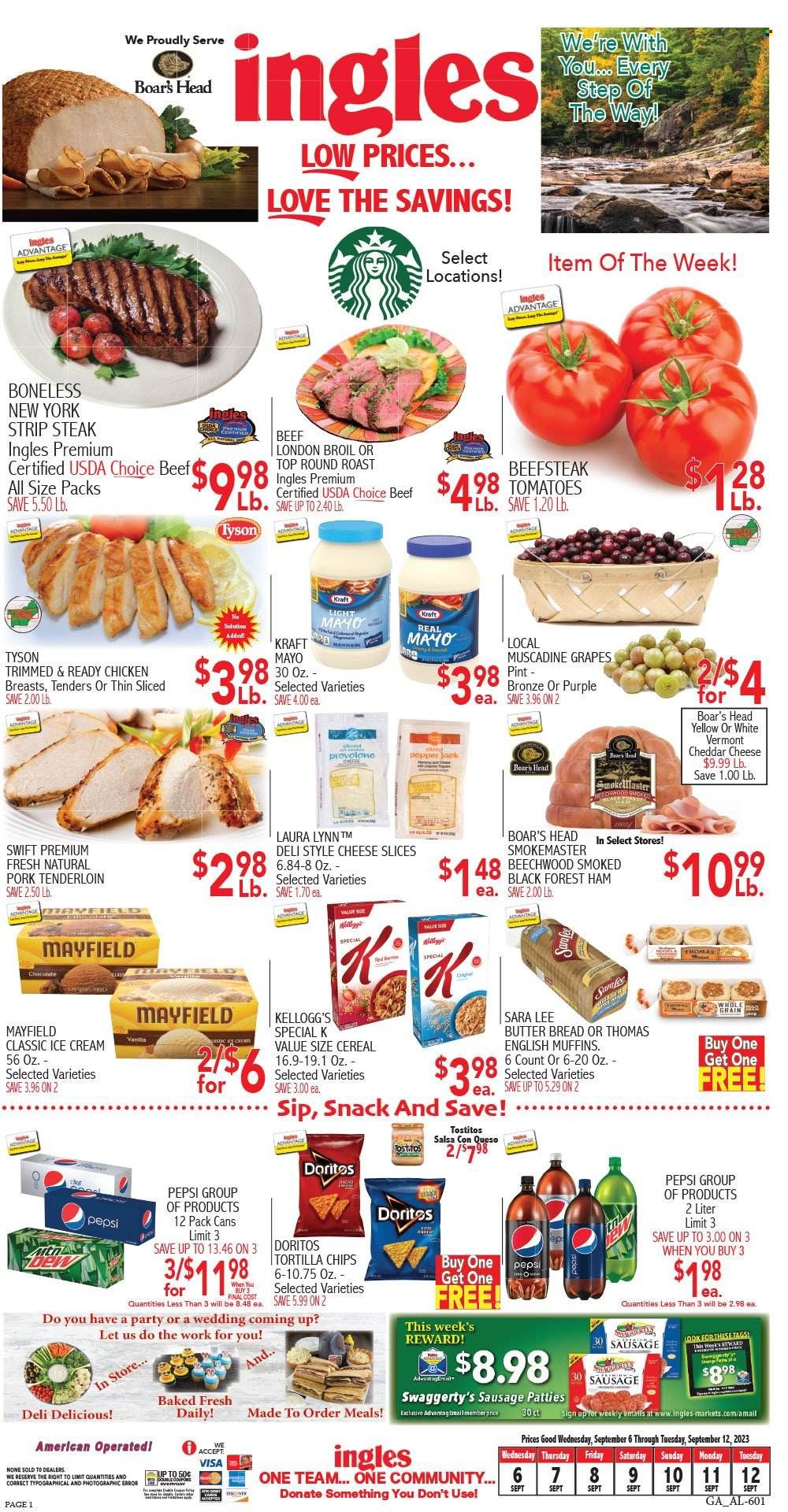 Ingles (GA, NC, SC, TN) Weekly Ad Flyer Specials September 6 to September 12, 2023