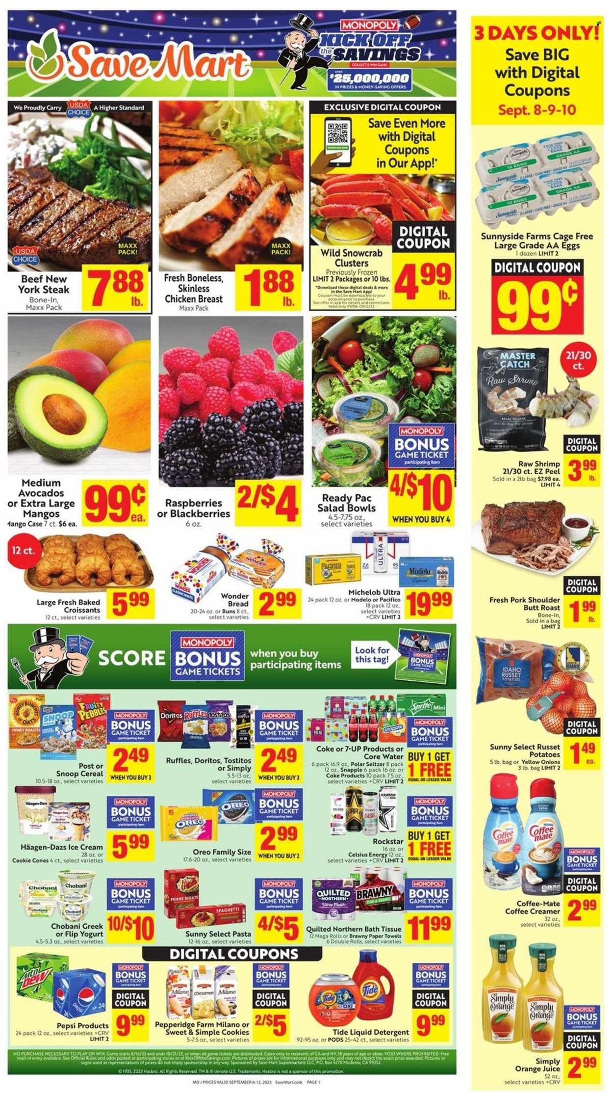 Save Mart (CA, NV) Weekly Ad Flyer Specials September 6 to September 12, 2023
