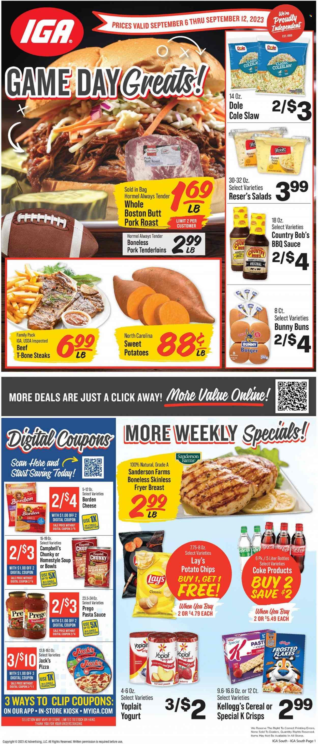 IGA (KY) Weekly Ad Flyer Specials September 6 to September 12, 2023