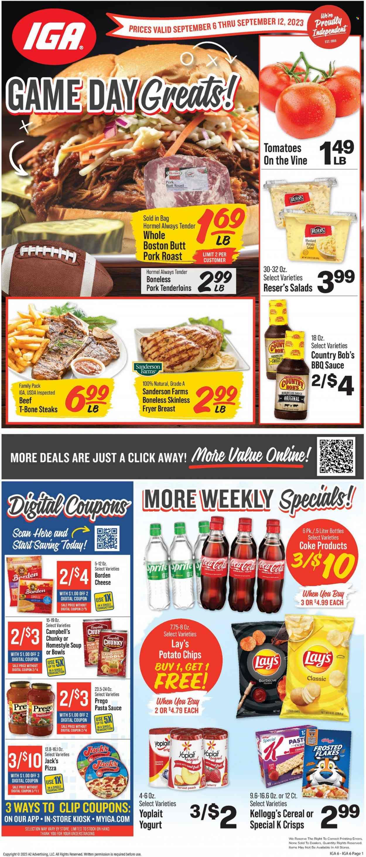 IGA (TN) Weekly Ad Flyer Specials September 6 to September 12, 2023