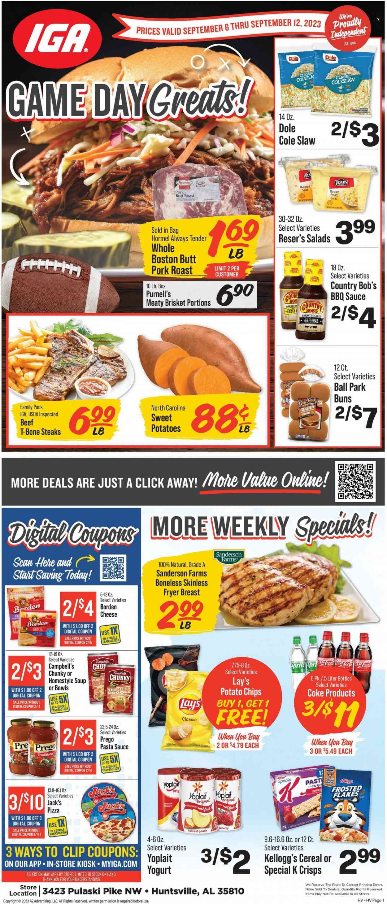 IGA (AL) Weekly Ad Flyer Specials September 6 to September 12, 2023