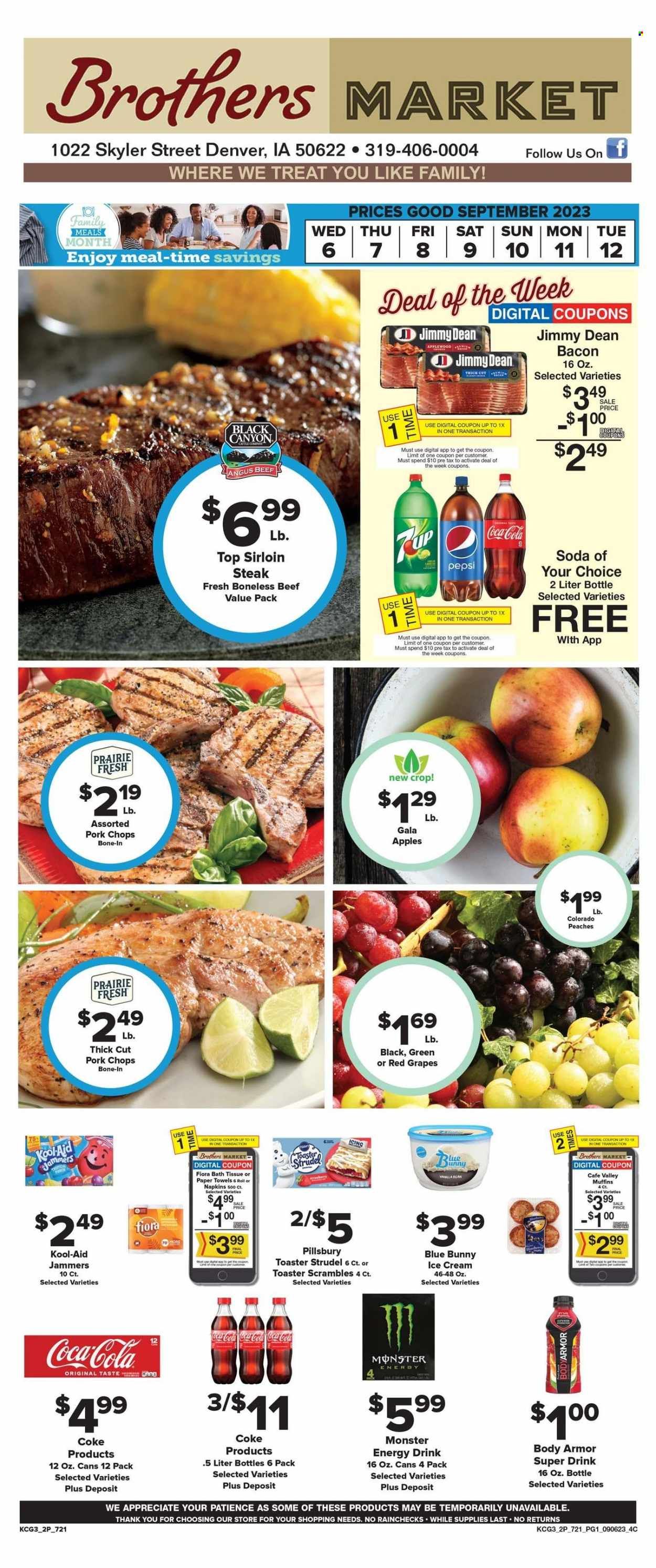 Brothers Market (IA, KS, MO) Weekly Ad Flyer Specials September 6 to September 12, 2023