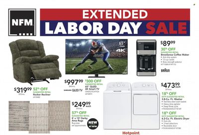 Nebraska Furniture Mart (IA, KS, NE, TX) Weekly Ad Flyer Specials September 6 to September 12, 2023
