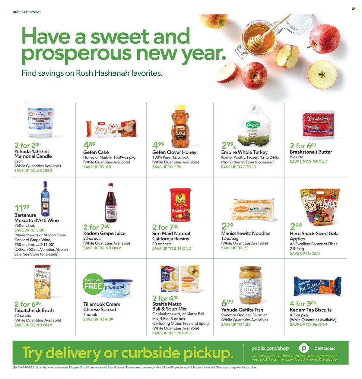 Publix (AL, FL, GA, NC, SC, TN) Weekly Ad Flyer Specials September 7 to September 20, 2023