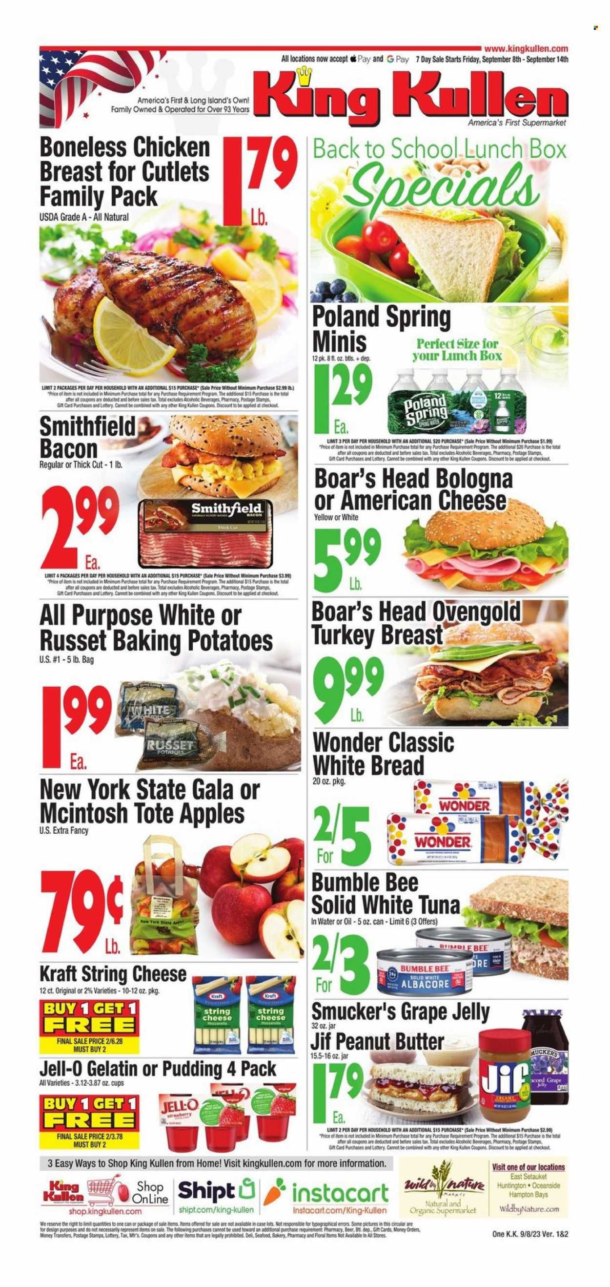 King Kullen (NY) Weekly Ad Flyer Specials September 8 to September 14, 2023
